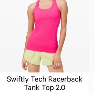 Lululemon Swiftly Tank *Hip Length